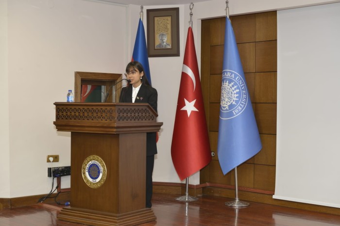 Ankara Univeristetində 18 oktyabr – Müstəqilliyin bərpası günü  qeyd olunub - FOTOLAR